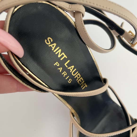 Auth SAINT LAURENT Leather Heels - Picture 6 of 10